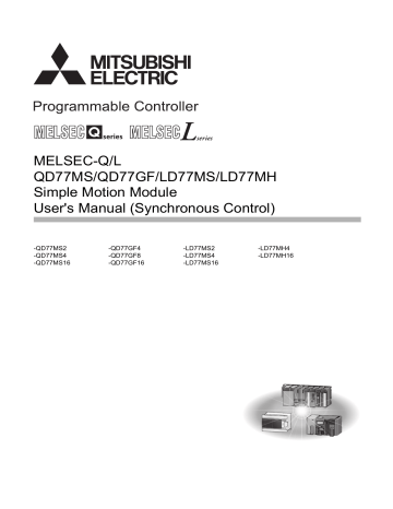 Mitsubishi Electric MELSEC-Q/L QD77MS/QD77GF/LD77MS/LD77MH Simple