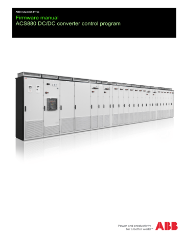 ABB ACS880 Series Firmware Manual | Manualzz