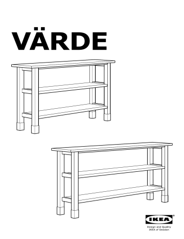 IKEA VARDE Open kast 사용자 매뉴얼 | Manualzz