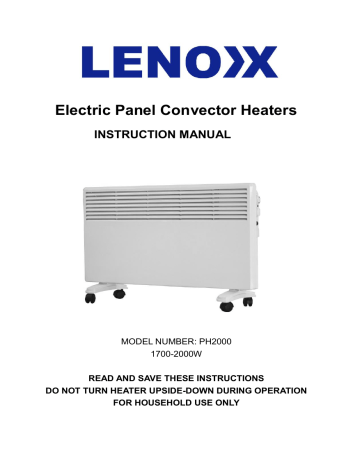 anko convection heater