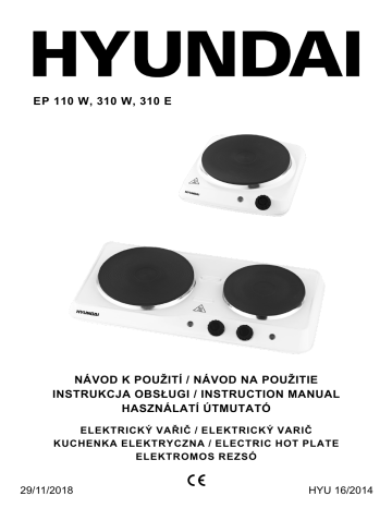 Hyundai EP 110 W Instruction manual | Manualzz