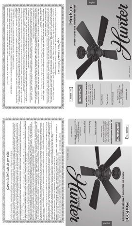 Hunter Fan 52065 Ceiling Parts Guide Manualzz Hunter Fan 52065 Ceiling Parts, Hunter Carmen Ceiling Fan Brushed Nickel