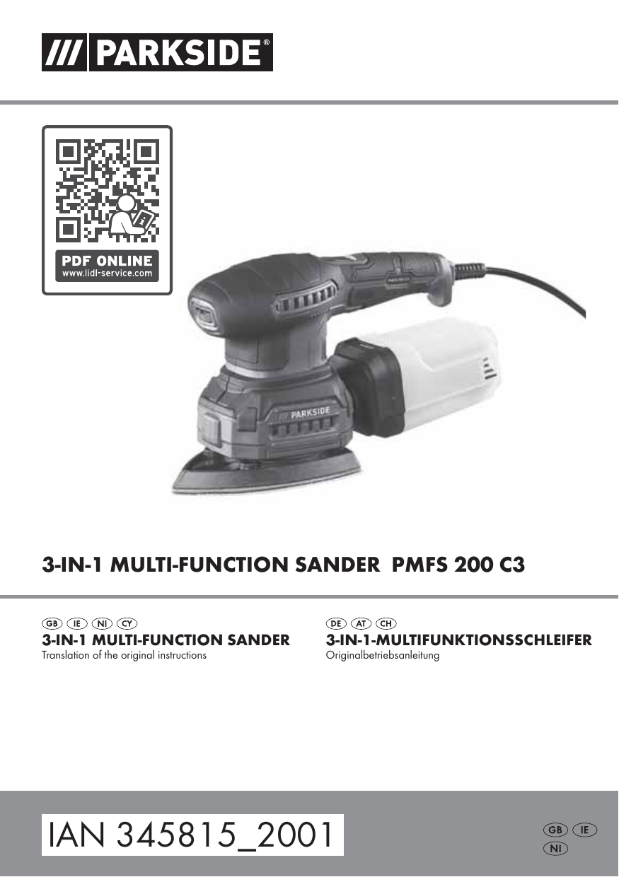 Image of Toolcraft T-MS 200 W multi-functional electric sander