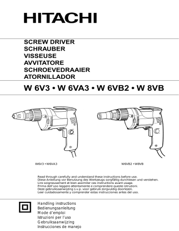 Image of Screwdriver bit set spare part for HiKOKI W 6VM cordless impact driver