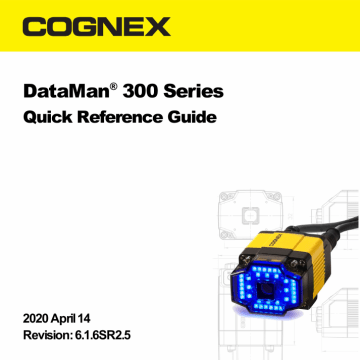 Connecting the Reader. Cognex DM303, DM302, DataMan 300 Series, DM300 ...