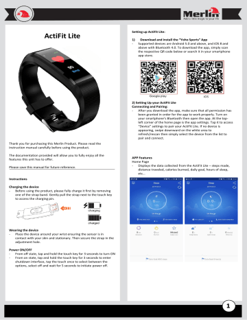 Actifit smart online bracelet