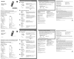 PX240 Registratore digitale mono serie PX, ICD-PX240