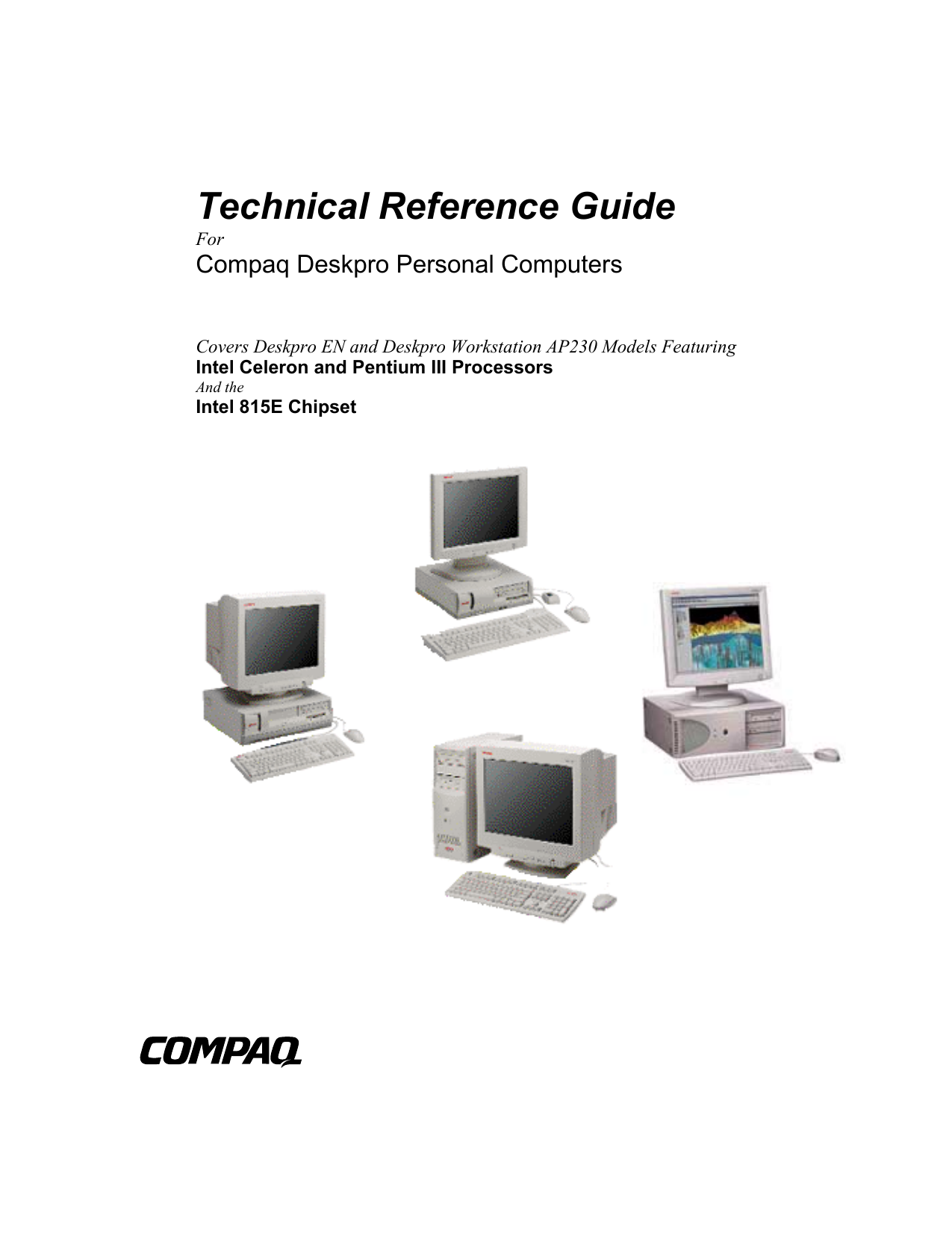 Compaq Deskpro EN Series Technical Reference Manual | Manualzz