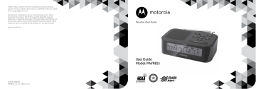 Motorola MWR815 User Manual | Manualzz