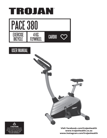 Trojan omega 2024 380 exercise bike