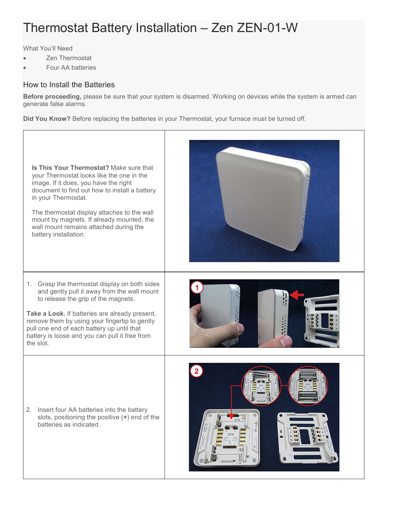 Zen01 Thermostat Manual Collectisale gbutaganskij.ru