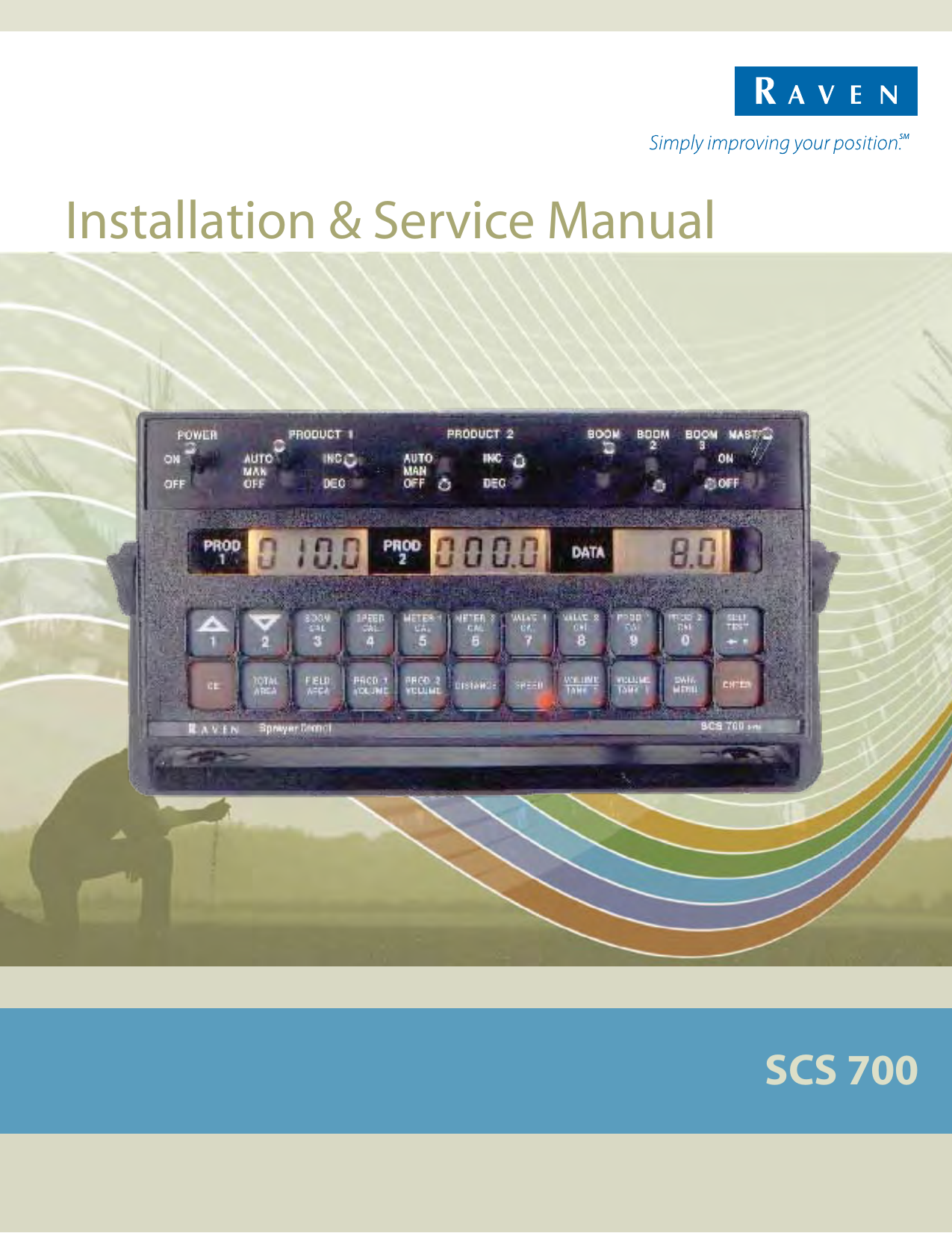 New Raven SCS 4600 rate controller without brackets 