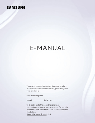 Samsung Smart TV User Manual | Manualzz