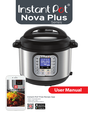 Instant Pot Nova Plus Owner S Manual Manualzz