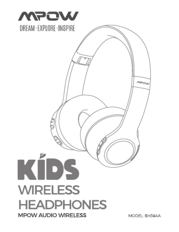 MPow CH9 Kids Headphones User Manual Manualzz