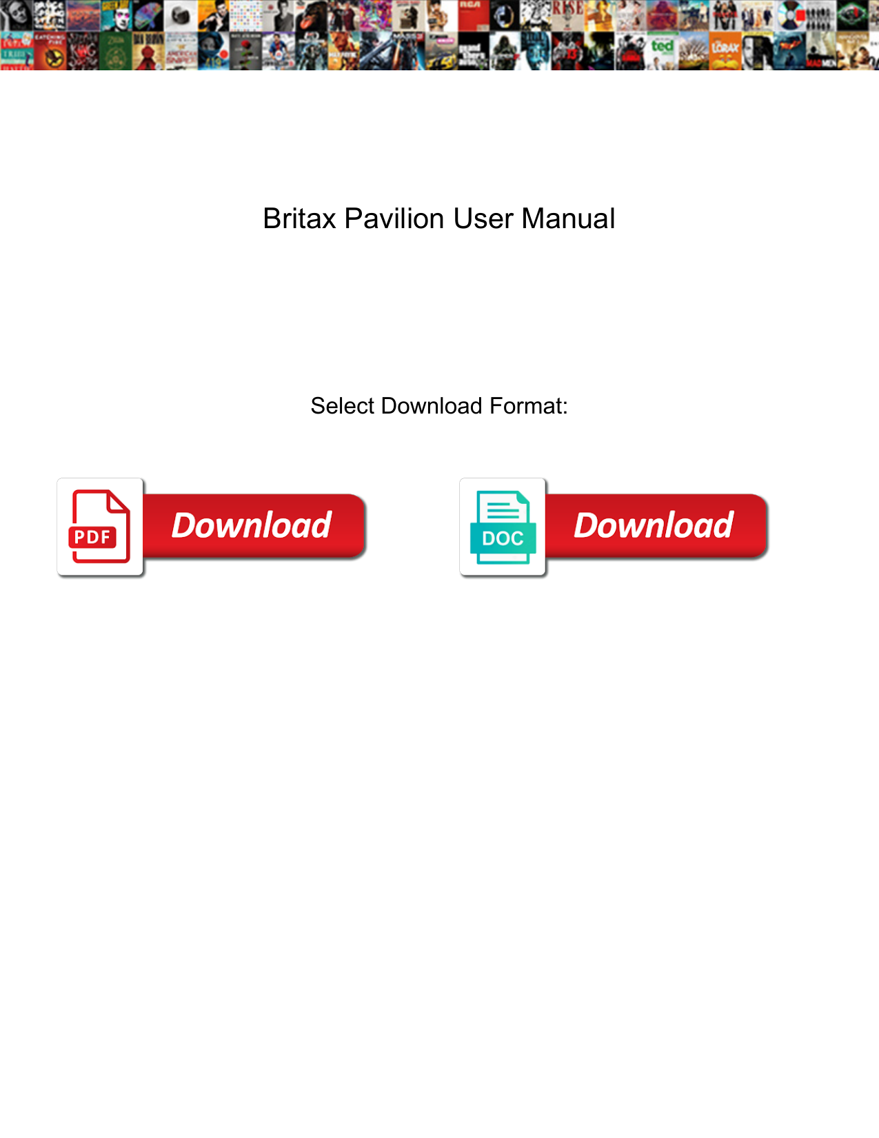 Britax Pavilion User Manual Manualzz
