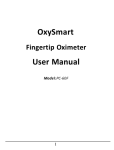 Viatom OxySmart Fingertip Oximeter PC-60F User Manual
