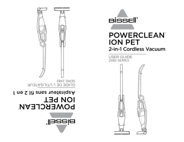 Bissell 2482 Series Powerclean Ion PET 