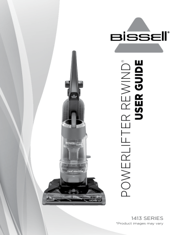 Bissell 1413 Series PowerLifter Rewind User Guide | Manualzz