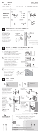 Baldwin 354TOL SLB 15 SMT Installation guide | Manualzz
