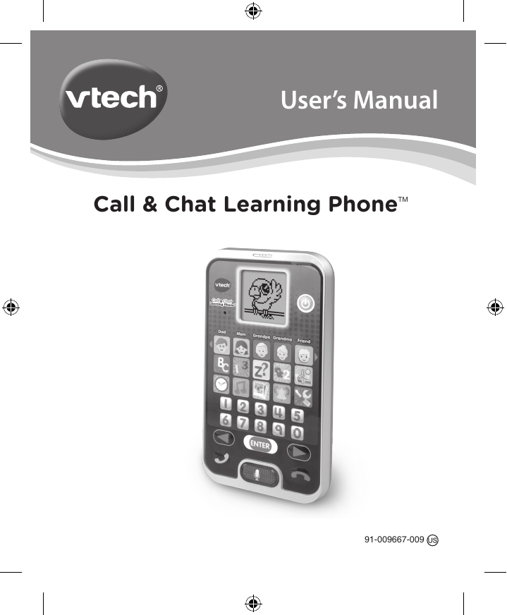 Vtech Call Chat Learning Phone User Manual Manualzz