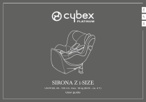 CYBEX SIRONA Z i-SIZE 取扱説明書 + AI Chat & PDF Download | Manualzz