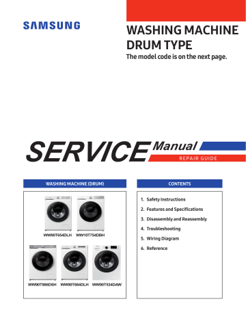 Samsung Ww80ta046ax Guide Manualzz Samsung Ww80ta046ax Guide Manualzz, Samsung Semi Automatic Washing Machine Wiring Diagram Pdf