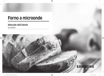 Samsung MC35R8058CE/ET Microonde Glass Design Cottura Ventilata MC35R8058CE  Manuale utente | Manualzz