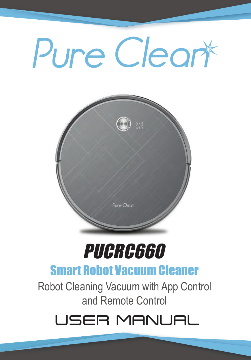 Pure Clean PUCRC660 Smart Robot Vacuum 