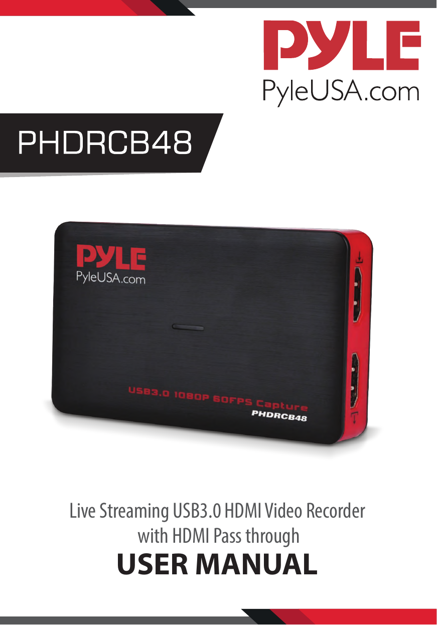 pyle phdrcb48 hdmi video capture device