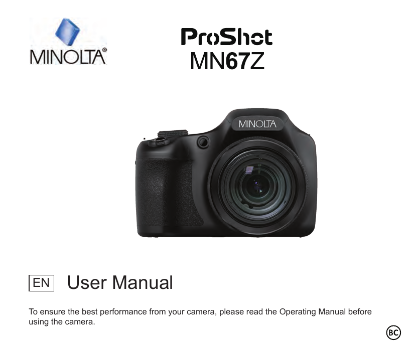 minolta proshot mn67z