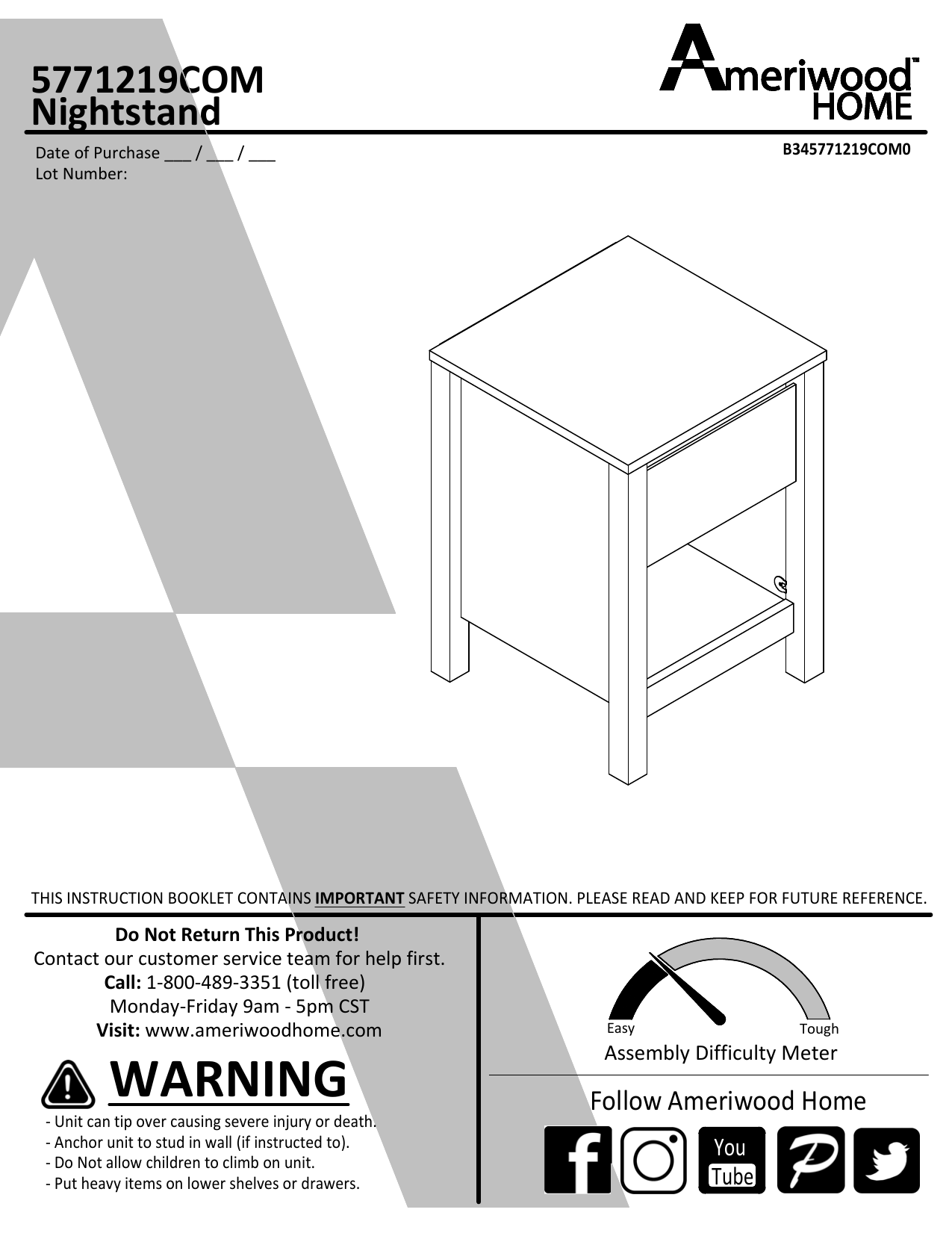 32+ Ameriwood Home Nightstand Assembly