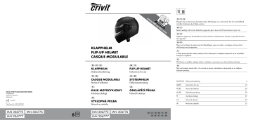 Acoustic Damping; Front Vent; Top Vent; Winter Collar - Crivit DS-MULTIX400  Instructions For Use Manual [Page 18]