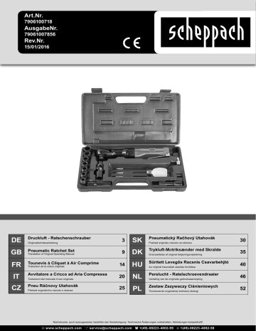 Scheppach 7906100718 Benutzerhandbuch | Manualzz