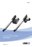 Linak HOMELINE LA18 IC Standard Series User Manual