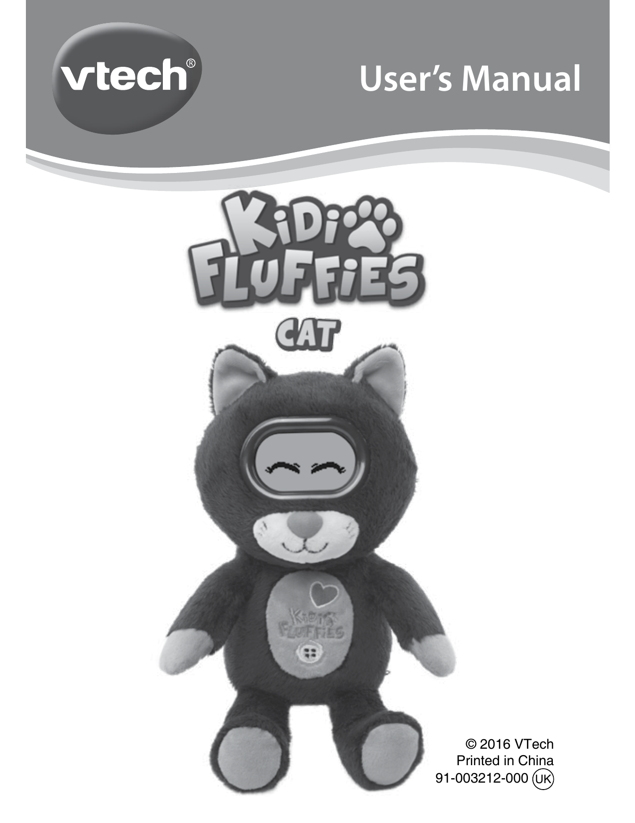 Vtech kidifluffies hot sale cat