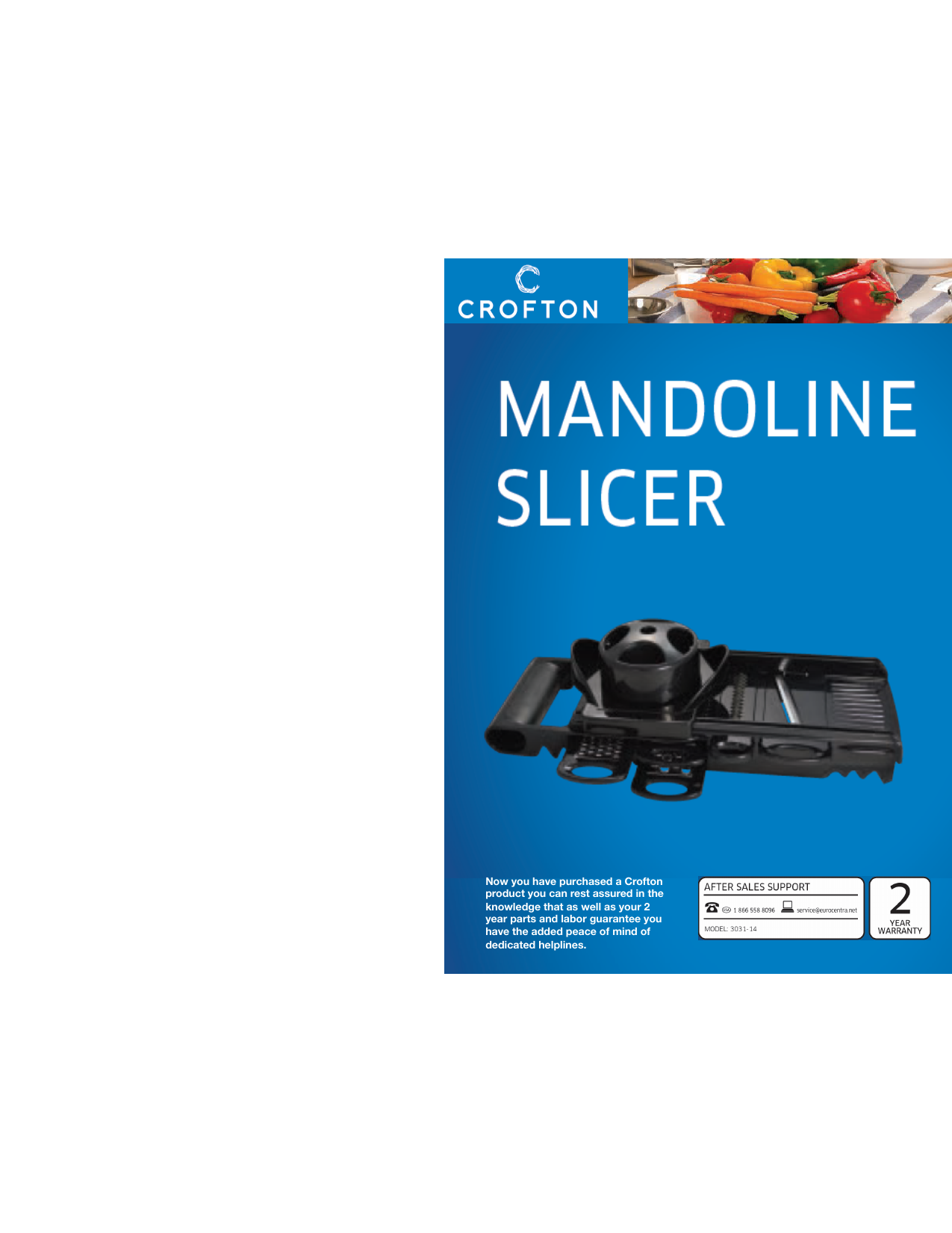 Mandoline Vegetable Slicer - 01-0006