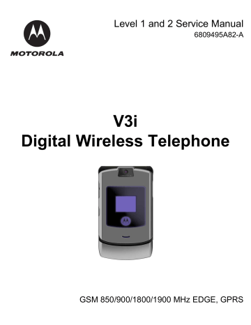 Motorola Motorazr V3m Owner's Manual