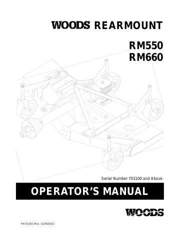 Woods Rm550 Rm660 User Manual Manualzz