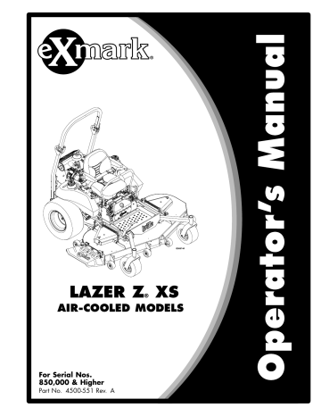 The Exmark Lazer Z Owner’s Manual – Your Guide to a Pristine Lawn