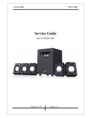 Genius SW-5.1 Home Theater отзывы