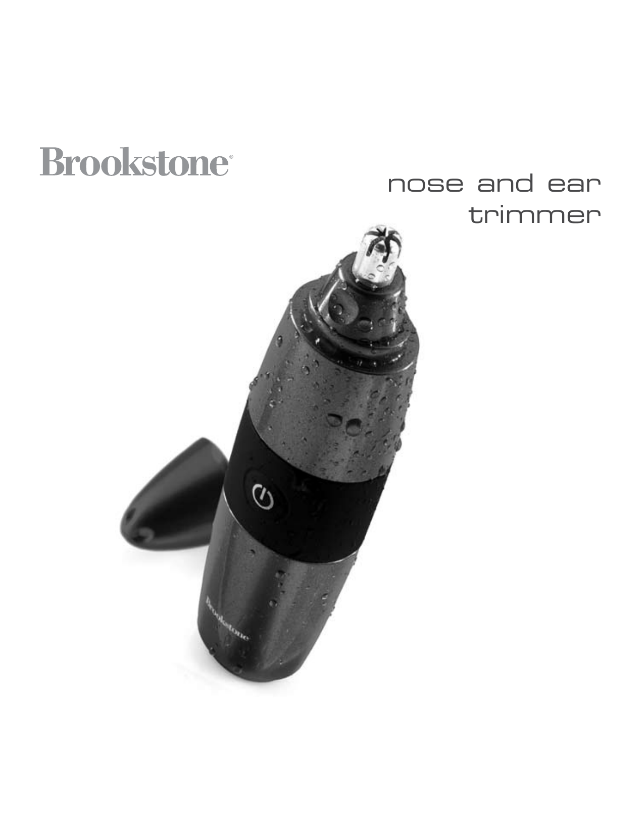 Brookstone Nose and ear trimmer Instruction Manual Manualzz