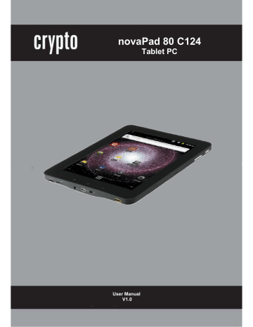 5.4 Using the usb full-size adapter. Crypto novaPad 80 C124 | Manualzz