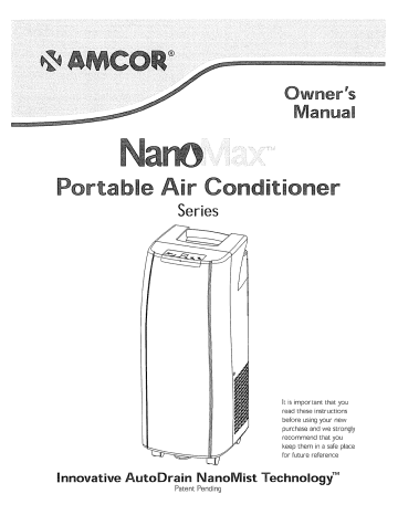 Amcor AF11000E, NanoMax Series Owner's Manual | Manualzz