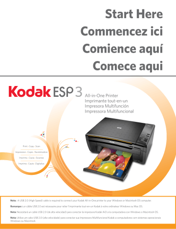 Kodak ESP 3 - 2 Start Here Manual | Manualzz