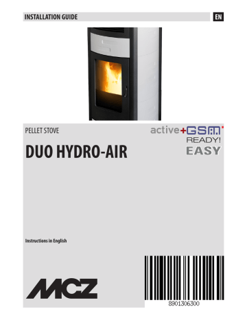 MCZ DUO HYDRO-AIR, SWING HYDRO Installation guide | Manualzz