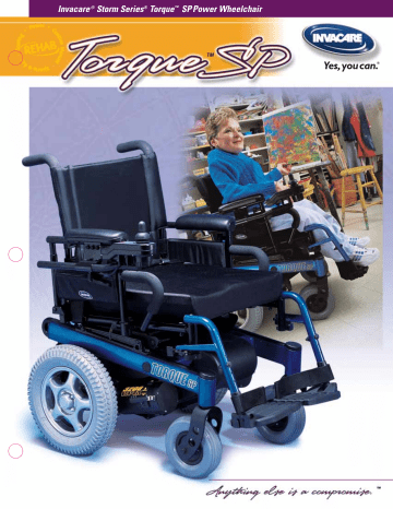 Invacare Torque SP User Manual | Manualzz