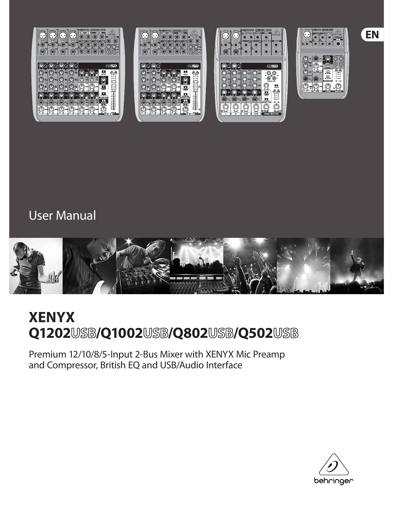 behringer xenyx q802usb one knob compression