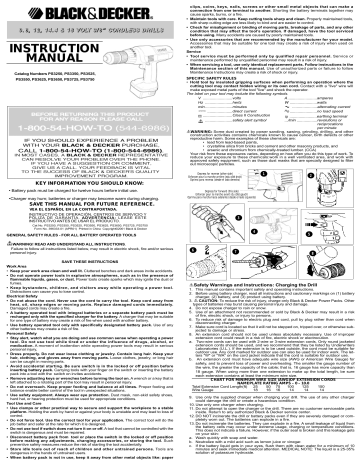 BLACK & DECKER GC9600 INSTRUCTION MANUAL Pdf Download