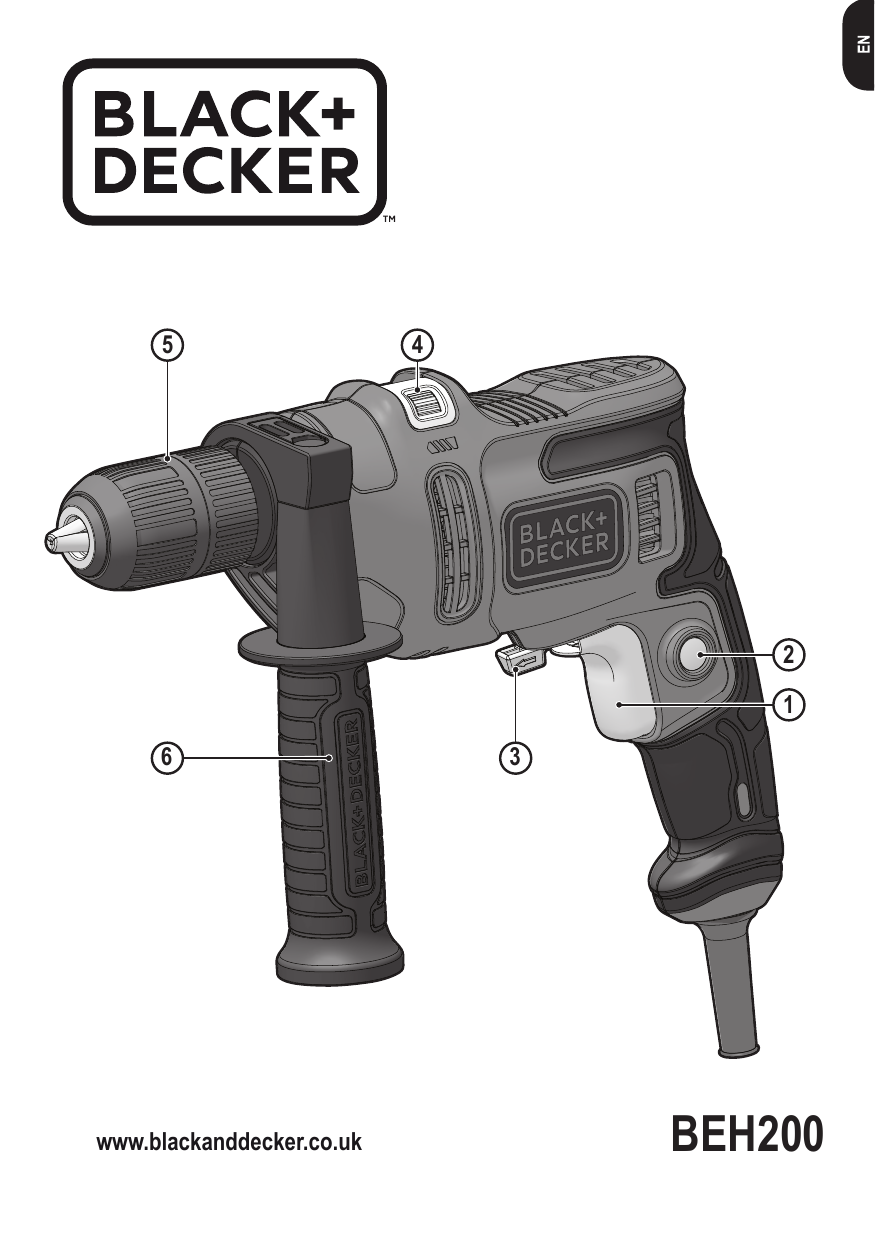 Image of Black & Decker BEHS02 website